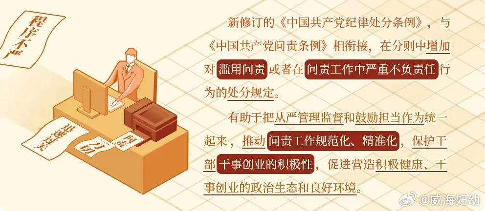 最新处分规定重塑组织纪律与行为准则框架出炉